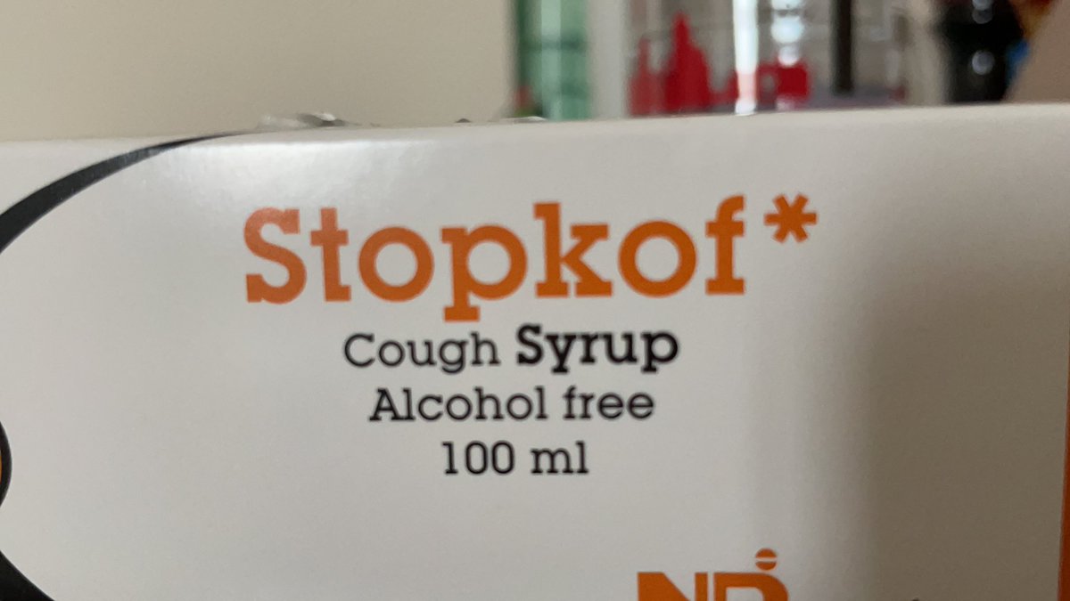 febylicious21's tweet photo. STOP-KOF (COUGH??🥴🥴😁😁)
The medicine they gave me to cure my dry cough.

Covid Journey Day 4 in the facility.
#funnylittlethings #momshiefebysadventures #momshiefebysdiary https://t.co/J6AsCAwjGg