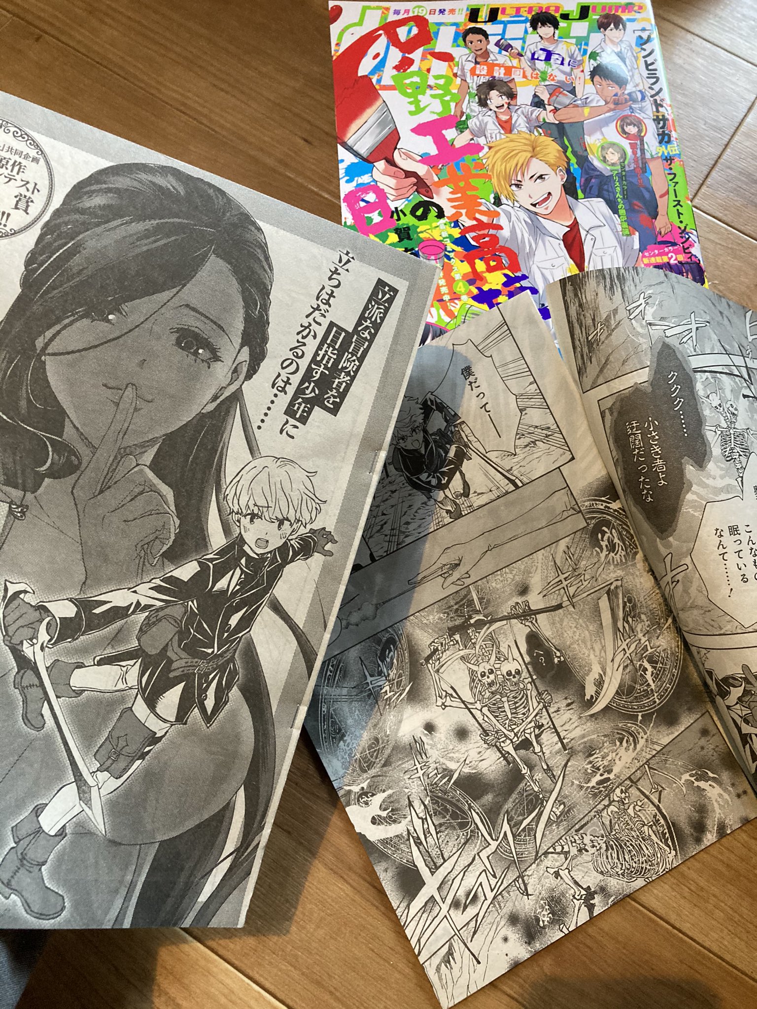 黒山メッキ 告知 御鷹穂積先生原作の 最強の義姉が過保護すぎて冒険ができない の読み切りが ウルトラジャンプに掲載されました 黒山家ファンタジ漫画に初チャレンジです 大変可愛い姉弟のお話です 絶賛発売中の7月号です よろしく