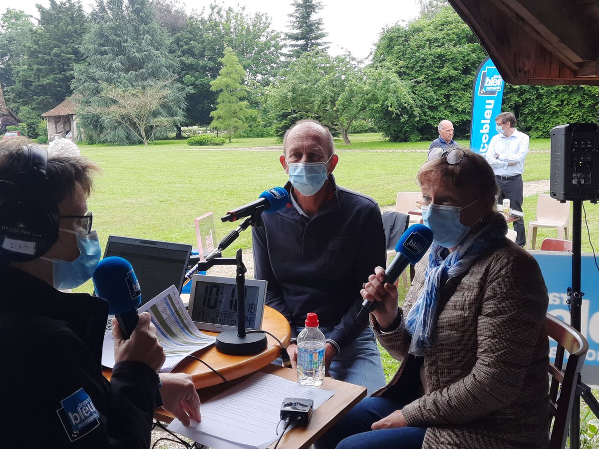 Émission en direct radio 📻 dans une ferme de <a href="/EureenNormandie/">Département de l’Eure</a> pour les journées nationales de l'agriculture #jna2021 #jnAgri