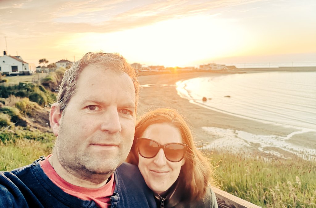 MargoHannon's tweet photo. Good morning beautiful people from Loughshinny County Dublin at 4.56am sunrise over the Irish Sea!

Have an awesome day!

#ImGoingBackToBed 🌞😴😎💗 https://t.co/5OGK9V3aKZ