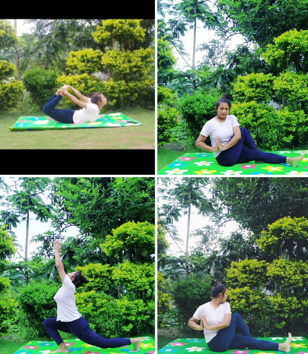 LhingneihatB's tweet photo. #BeWithYogaBeAtHome 
#IDY2021 
#MistryOfAyush 
I am cadet Lhingneihat Baite from 14(M)BN NCC,
Imphal group, NER directorate.
"Yoga is the artwork of awareness on the canvas of body,mind and soul"
Jainhind🇮🇳
@14_NCC
@NCCner
@HQ_DG_NCC
@mygovindia 
@KishanThai 
@KangjambaK https://t.co/dRRanCFSRx