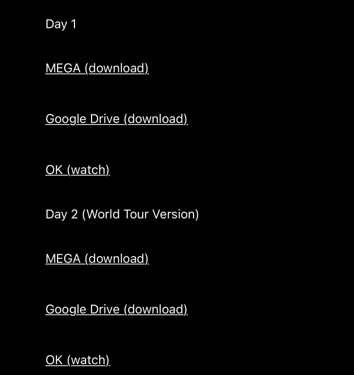 calvinkjk's tweet photo. day 1 and day 2 both now available on 
https://t.co/PxnO44EKlp https://t.co/ckuORrrSjB