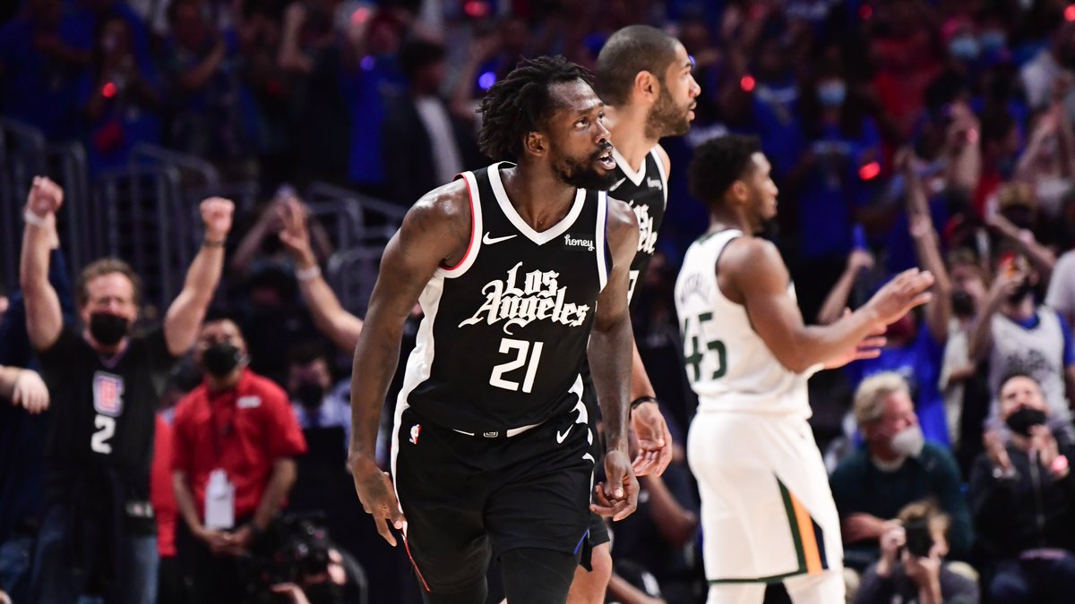 History. 🏀 The @LAClippers advance to the #NBAWCF presented by AT&T for the first time, where they'll face the Suns in Game 1 on Sunday at 3:30 PM ET on ABC. #ThatsGame