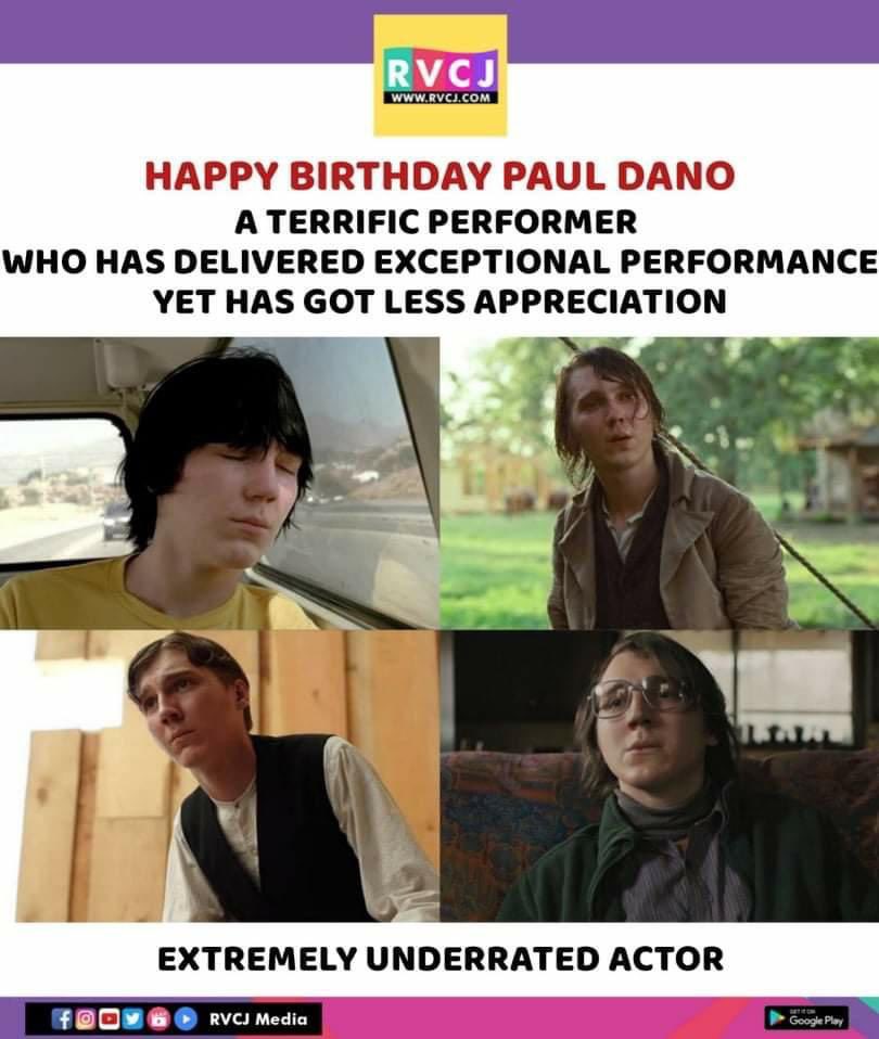 Happy Birthday Paul Dano       