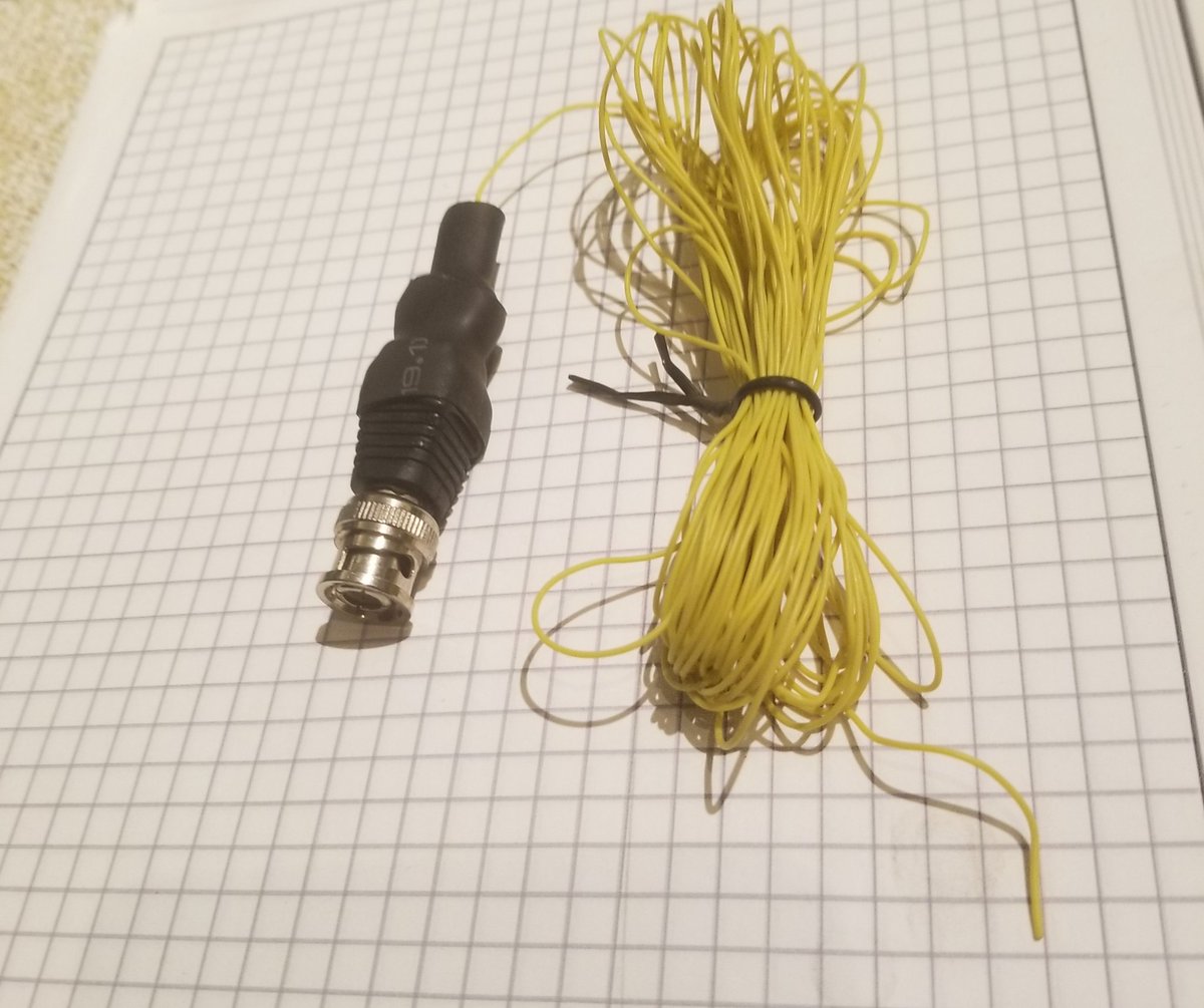 jmp_65's tweet photo. There's a #randomwire version yet to be field tested but is currently preforming very well at the QTH. Thanks again Adam @akimmerly https://t.co/Ka7Ag61Mee