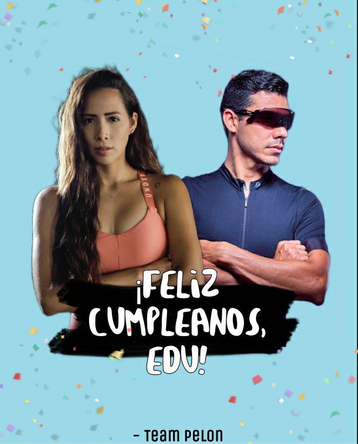 teampelonmx's tweet photo. ¡FELIZ CUMPLEAÑOS EDU! (@ddlivs)
Te deseamos todo el team pelón, la cual quieras o no siempre será tu casa y siempre serás bien recibido, te queremos mucho y sigue el hilo para leer tus felicitaciones de cumpleaños. 🎉❤ https://t.co/0bGPgm2gMS