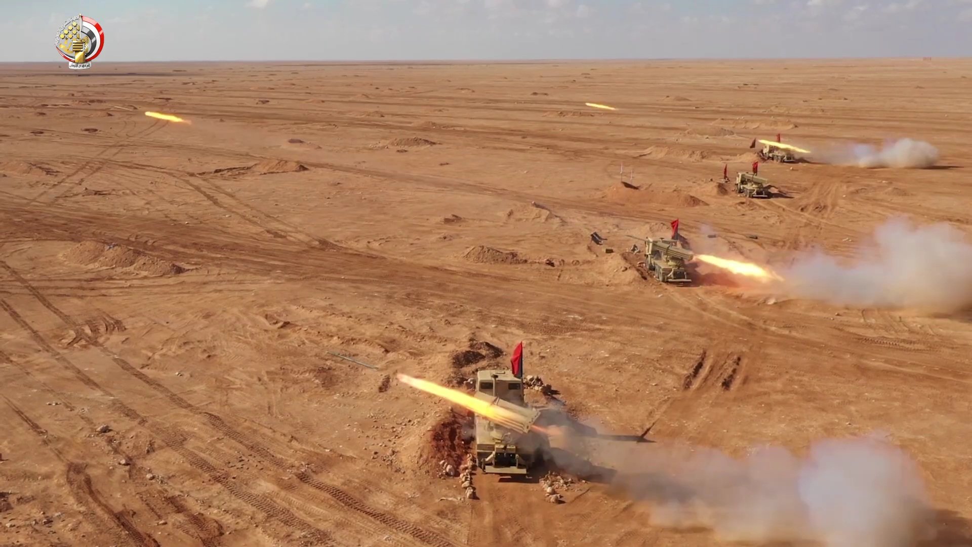 Mahmoud Gamal on Twitter: "The Major Threat to Enemy armored &amp;  mechanzied units Egyptian army artillery units equipped with Sakr-45 122mm  Multiple Rocket Launchers (MLRs) &amp; D-30 130mm self-propelled howitzers  providing fire