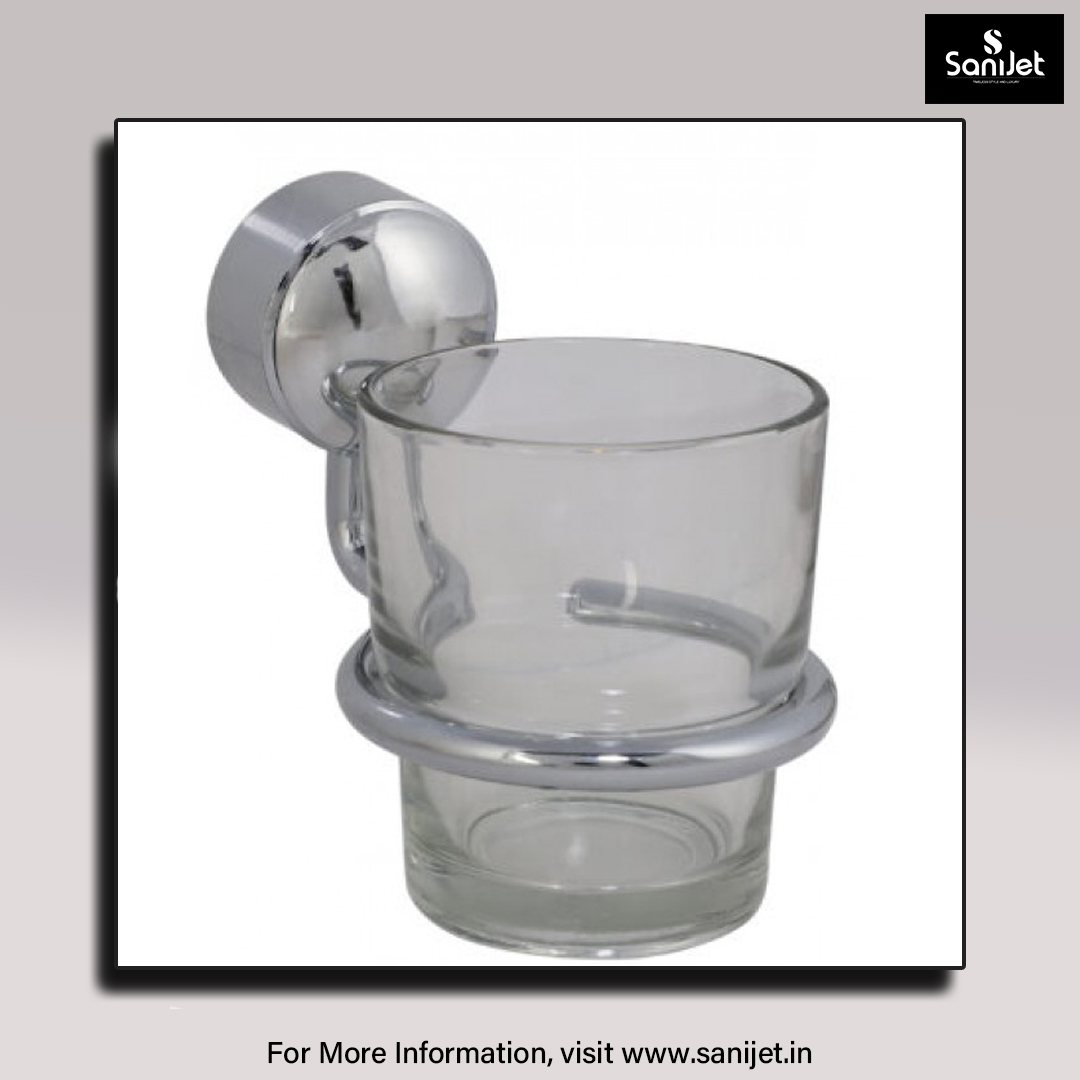 Sanijet1's tweet photo. The Sanijet Tumbler Holder with Removable Glass is perfectly designed to give your bathroom a rich look.  Made From High-Grade Stainless steel which makes it Durable, Strong and antirust.

Visit https://t.co/mM0wgTSFvN to shop this storage accessory.

#roundtumbler #sanijet https://t.co/O7Hu7gVwNC
