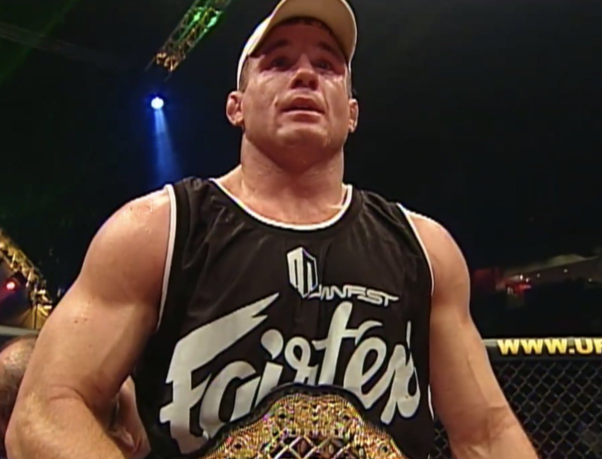 RMH_MMA's tweet photo. In the end, Matt Hughes was the clear winner. Sherk would eventually move down to 155 and become a champion. Matt Hughes would continue racking up title defenses. Overall, great fight combo. It wasnt the most entertaining, but it was a great matchup. Im glad it happened #UFC43 https://t.co/hugRGH9Uja