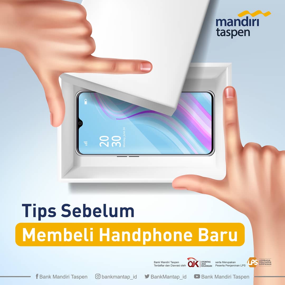 MandiriTaspen's tweet photo. Halo sobat #termantap, di akhir pekan yang ceria ini, tentunya ini merupakan saat yang tepat untuk membeli smartphone baru, baik untuk kebutuhan pekerjaan, usaha, maupun gaya hidup. https://t.co/kudR6H36yk
