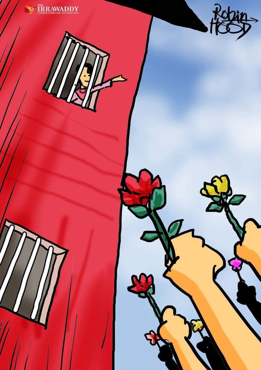 MalHtar2's tweet photo. Happy birthday our lovely Unique Leader Daw Aung San Su Kyi .
Stay Safe and Be free as soon as possible.
Min Aung Hlaing must be pay back what they done to us .
#WhatsHappeninglnMyanmar
#HappyBirthday https://t.co/UiFTLk6ytc