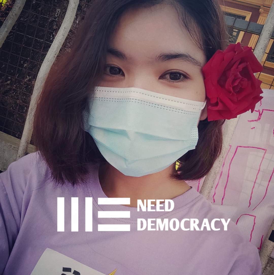 MayMyaThu's tweet photo. Happy Birthday to our ultimate leader! May the democracy be your birthday present... 🌹🌹🌹
#June19Coup #WhatsHappeningInMyanmar #HappyBirthdayDawAungSanSuuKyi https://t.co/sHFakYcSN3