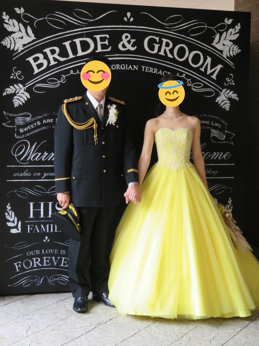 ট ইট র けーし 結婚式終了 義妹のウェディングドレス姿本当に綺麗だった 弟の警察官儀礼服もとてもスタイリッシュで 式中 何かが降りてきたように急に涙が込み上げてきた コロナ禍で一度は延期 また緊急事態宣言で披露宴なしの式ではあったけど ２人を