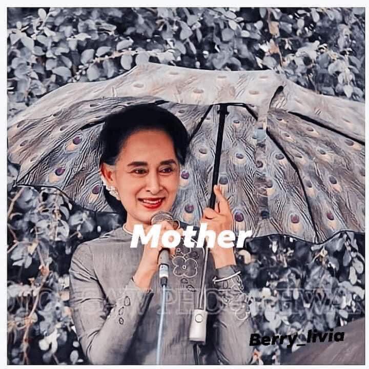 Happy Birthday Our beloved mother #FreeOurLeaderDawAungSanSuKyi  #WhatsHappeningInMyanmar