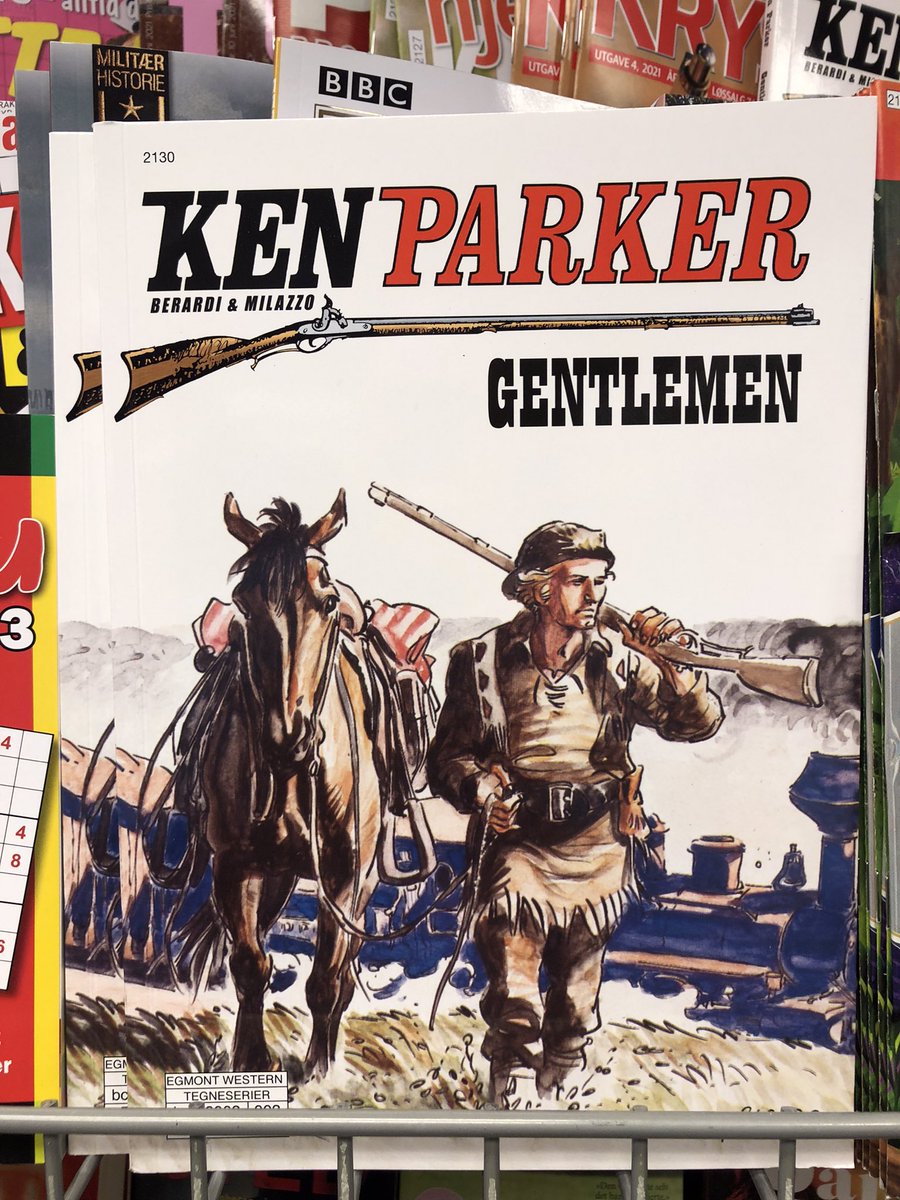 IpcomicsS's tweet photo. Ny bok om Ken Parker i salg fra Egmont nå … bidratt med det meste her. https://t.co/Ko2ntyUgM1