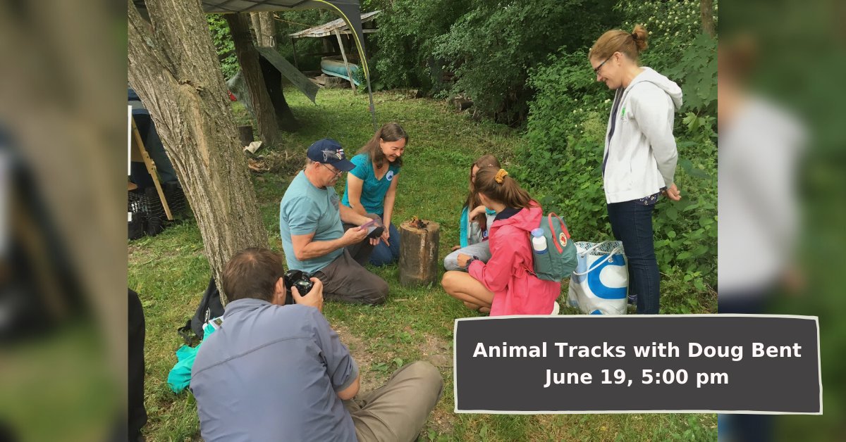 There's still time to register for "Abenaki Animal Tracks with Doug Bent," today at 5:00 pm. After registering, you'll get links for the program &amp; to download this activity sheet with Abenaki animal names and tracks. Click the link to register forms.gle/8qhsi6eRhWm4KV…