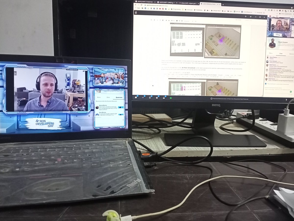 iamshyamganatra's tweet image. Getting morning started with such great #ROS #Developer 

#ROSDevDay