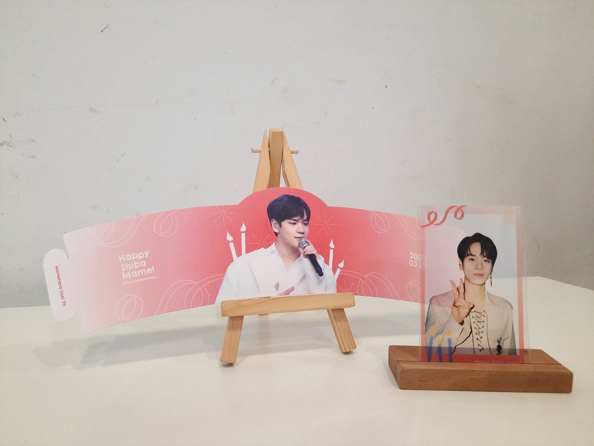 📢 Giveaway วันเกิดมาเมะจังยังมีอยู่นะครับ 🐶🎂
📍<a href="/tickledpinksiam/">Tickled Pink.Siam</a> Lido connect, Siam (เหลือ4ชุด/สั่งไอศกรีม1แท่ง)
📍<a href="/AcocoA100/">Acocoa อะโกโก้</a> สาขาcomplex ม.ขอนแก่น (เหลือ9ชุด/สั่งเครื่องดื่ม1แก้ว)
📍<a href="/ithinksocafe/">i think so ( CLOSE )</a> (เหลือ10/12ชุด /สั่งเครื่องดื่ม1แก้ว)

 #19yearsShibaMame 
#MameBdayProjectTH2021