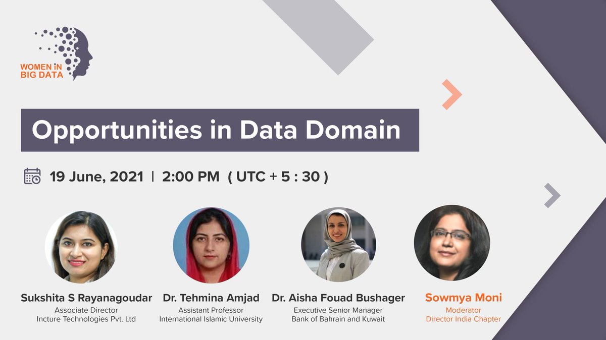 DataWomenNP's tweet photo. HAPPENING TODAYYY!!!!

Day 1 (Speaker Session and Panel Discussions)
Starts at 2:00 PM (UTC +5:30)

WE WILL BE LIVE ON OUR OFFICIAL PAGE :
https://t.co/58xVzZhuNK 
See you all there !! https://t.co/BqtGaCfi8L