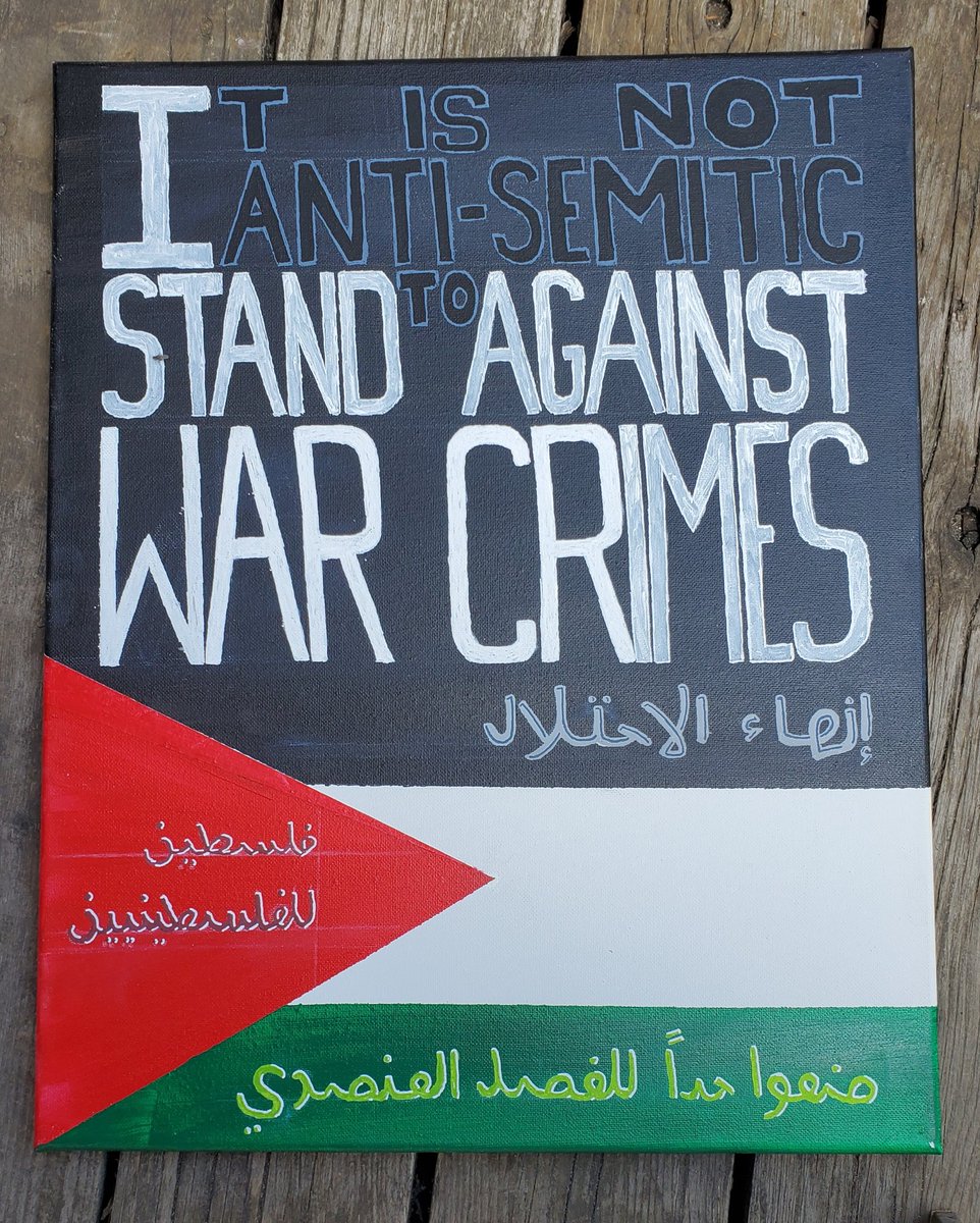 DevilIsPink's tweet image. ...The thing is, it doesn't matter who the Israeli PM is; even progressive zionists are interested in displacing/bombing 4.6 million Palestines.

Fuck you, Israeli zionists! The Holocaust isn’t a free pass to perpetrate *THE SAME* crimes on the indigenous populous.  NO EXCUSE!