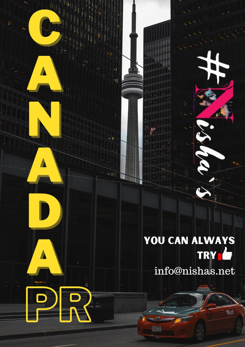 Nishasnet's tweet photo. Give Your #DREAMS, the #WINGS to #FLY. Take the #LEAP and we are there to #GuideYou. Don`t hold yourself back.
Apply for #Canadian #PermanentResidency.
#Contact us #now!
#Nishas https://t.co/1u6DuEZU7J
#Dream #Explore #Reloacte
#CanadaPR #ImmigrationConsultant #Inspiration https://t.co/PIWmTocQe7