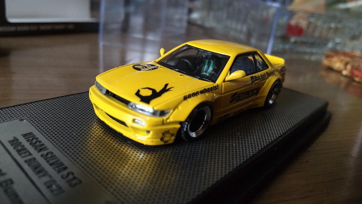 mosandes4661's tweet photo. γγΏγΌπ€
γ·γ«γγ’ S13
PANEM ROCKET BUNNY
#innomodels #nissan #silvers13
#rocketbunnyv1
#rocketbunnyv2
#redmetallic #lightblue #yellow #mattblack https://t.co/W4mF2HDDOd