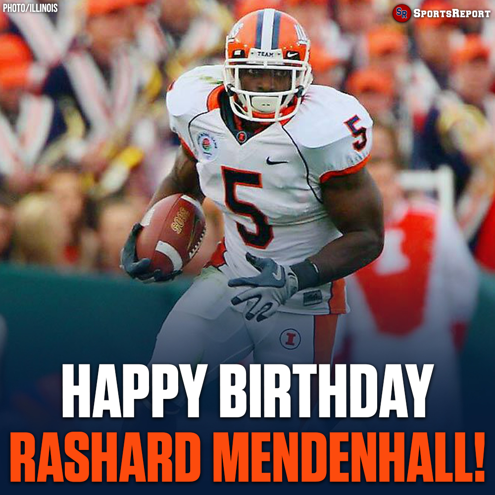  Fans, let\s wish Football Legend Rashard Mendenhall a Happy Birthday! 
