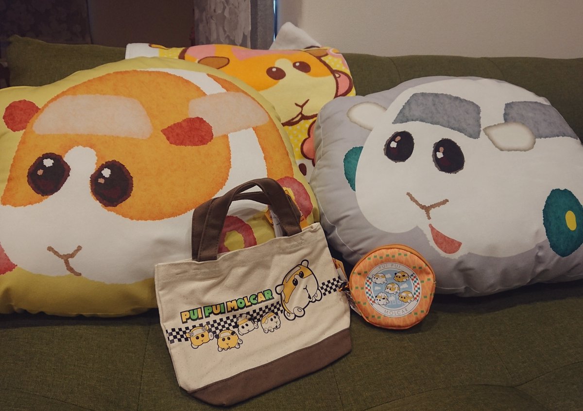 はやぶさ猫 A Twitter しまむらにモルカーいたよ クッション全種類あったけどとりあえずポテトとシロモ買って車に置いて アビーちゃんどうしよかな て思ってたら他の人の買い物カゴに入ってるアビーちゃんと目が合ってお別れしたよ 幸せになれよ そのあと2軒まわった