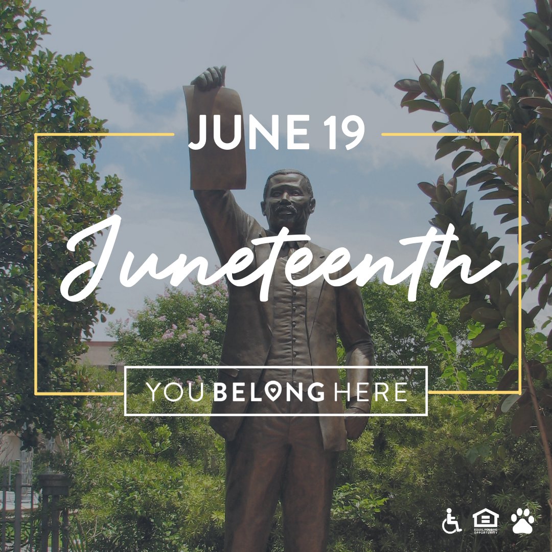 Juneteenth is the oldest nationally celebrated commemoration of the ending of slavery in the United States. Dating back to 1865, it was on June 19th that the Union soldiers, led by Major General Gordon Granger, landed at Galveston,... juneteenth.com/history.htm

#LPCYouBelongHere