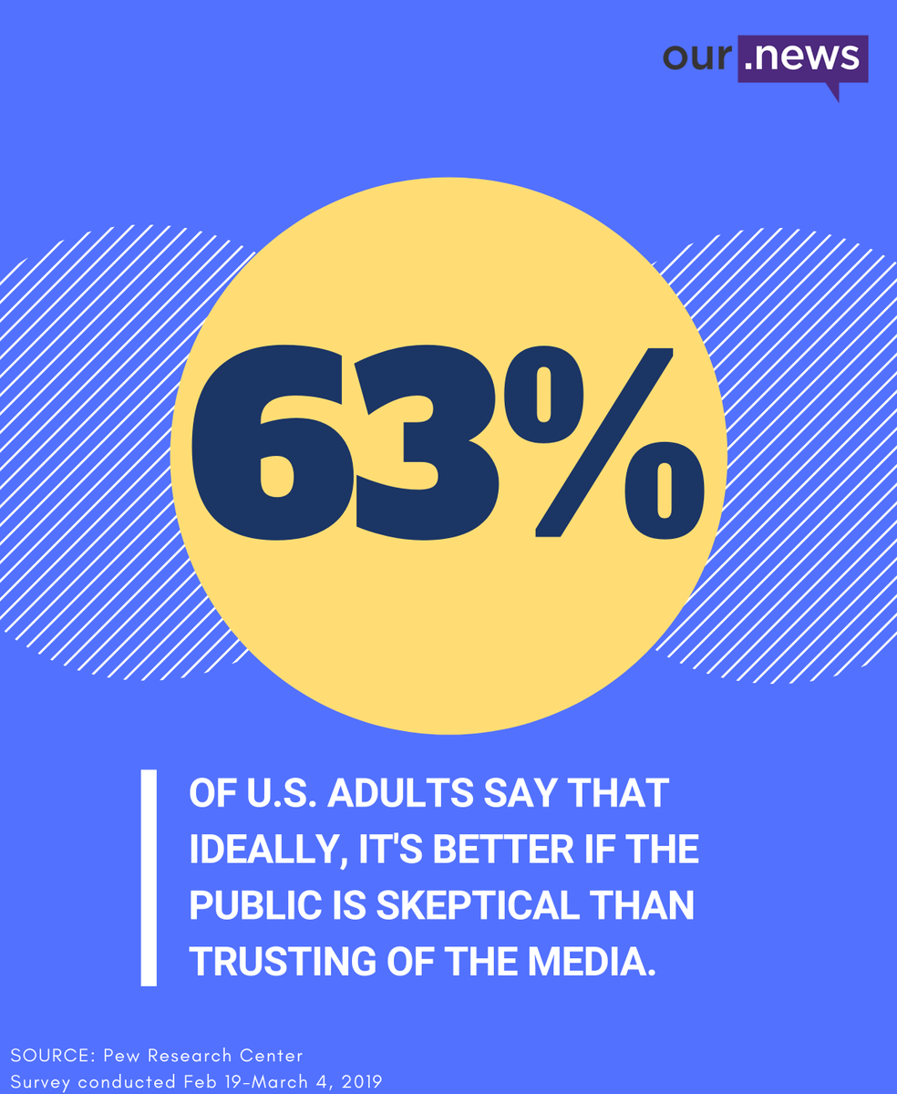 Is there something to be said for healthy skepticism of what the media reports? #infographics