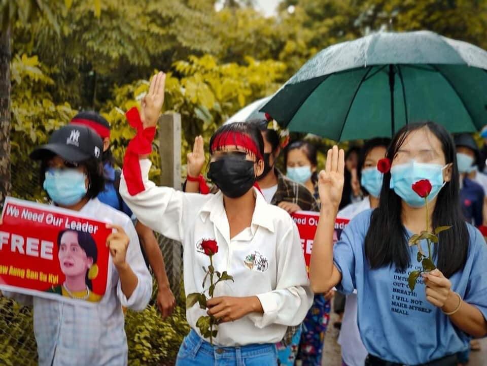တော်လှန်ပန်းတွေ အကုန်ပွင့်တဲ့နေ့
#MonState
#June19Coup 
#76FlowerStrike
#WhatsHappeningInMyanmar