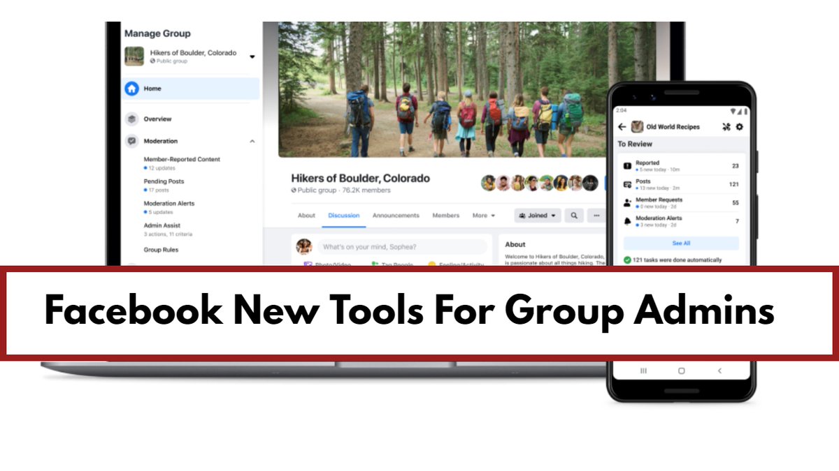 pkraigzp's tweet photo. Facebook is launching a new set of tools to help group admins manage their communities more effectively...

#socialmedia #facebook #digitalmarketing #socialmediamarketing #NewTools #GroupAdmins #FacebookGroups

https://t.co/JMNEHLmDhL https://t.co/nHtPiNGn66