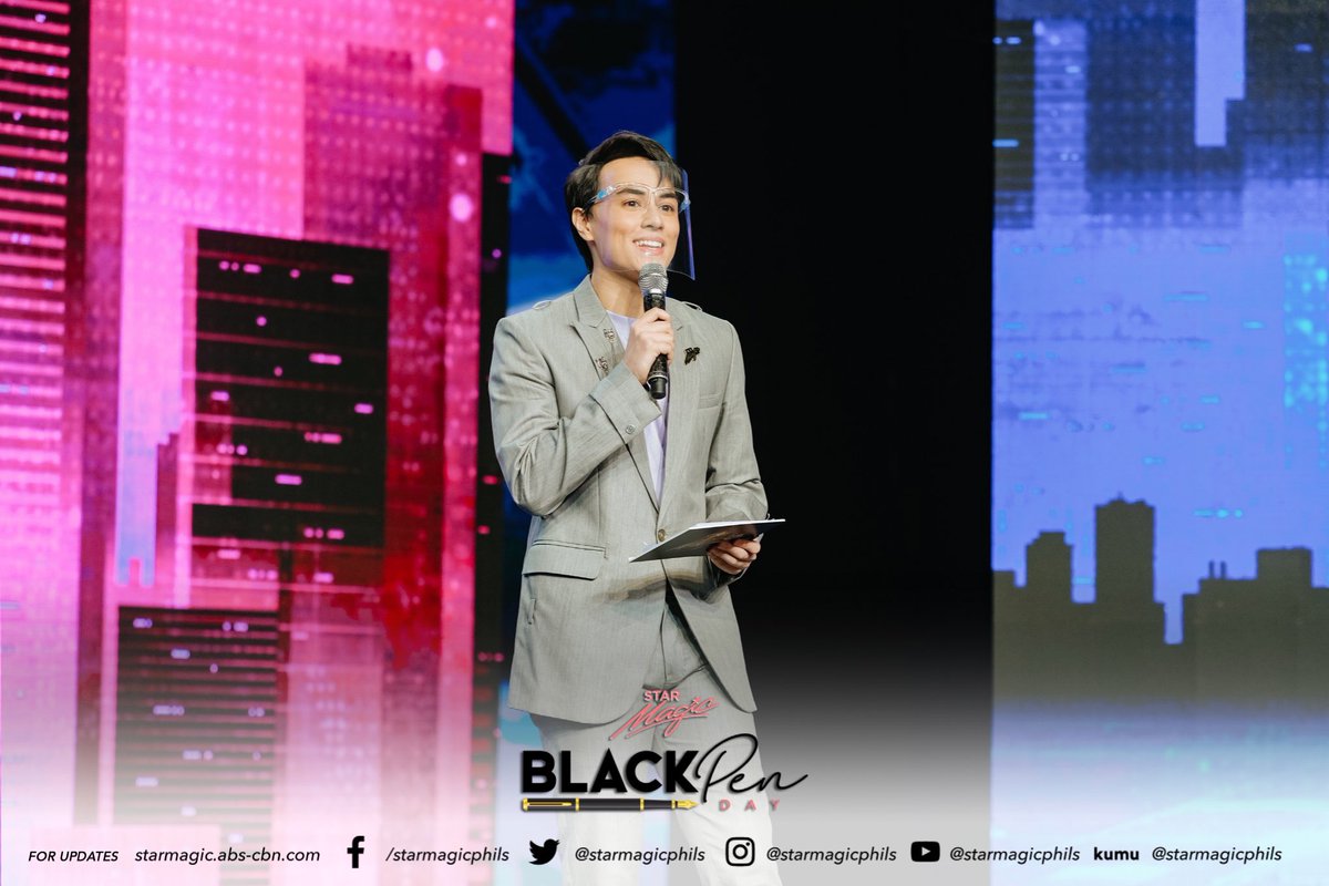 hooper_treys's tweet photo. Watch this year’s biggest contract signing event on Star Magic’s YouTube and Facebook today at 4PM hosted by @Barber_Edward_

BLACKPenDay HOST EDWARD
#MayWard

 @maymayentrata07 https://t.co/LZgdmbBsn7