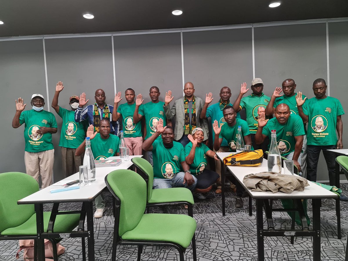 PAC_headquaters's tweet photo. The Cape Town High Court judgment is clear, and we further reiterate that there are no leadership disputes in the PAC - PAC is one. 

#RegisterToVotePAC https://t.co/dco9WNfEUH