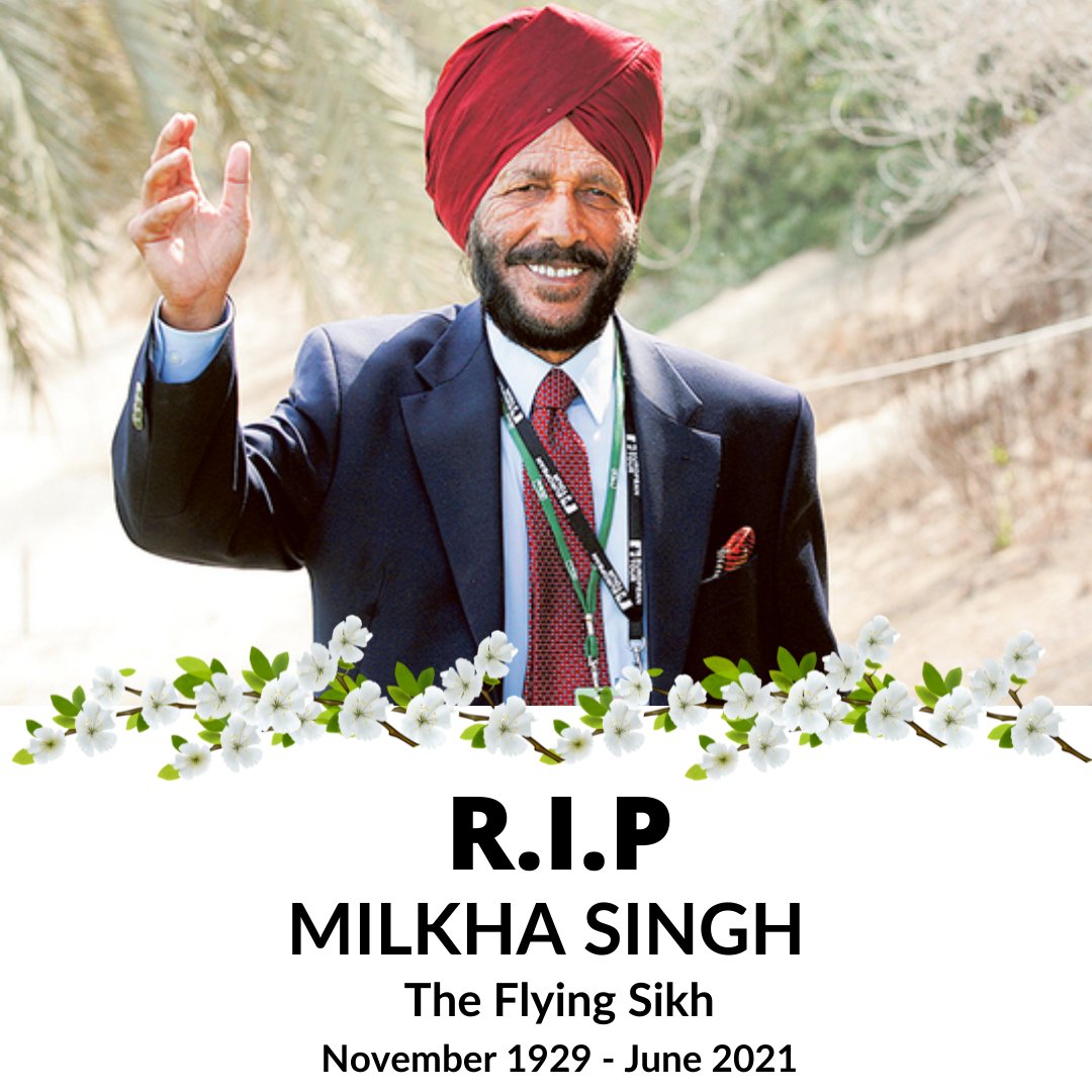 artybeacon's tweet photo. The legacy and magic of your flying wings will be remembered forever.
May your soul Rest in peace.
.
#RIPMilkhaSingh https://t.co/fqrfpkC5xu