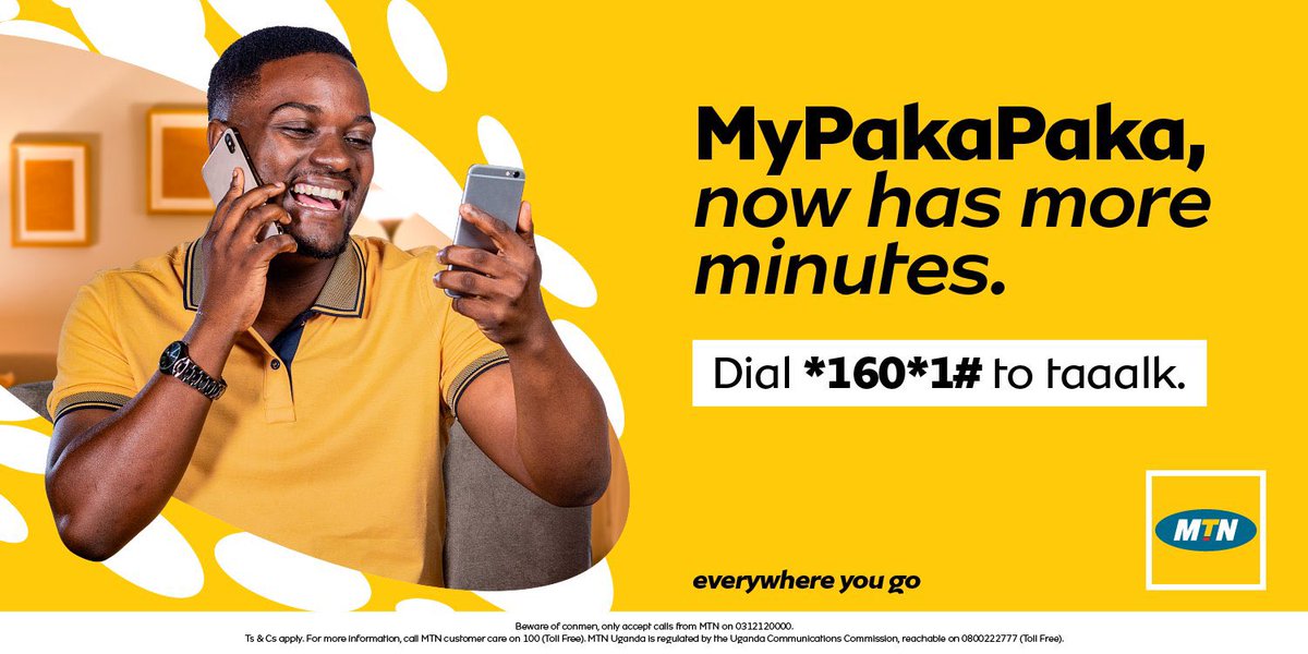 Making phone calls to check on your Fam is the new normal and thanks to the improved #MyPakaPaka bundles. You can now get #MTNVoiceBundles at a steal. Dial *160*1# Osimbule