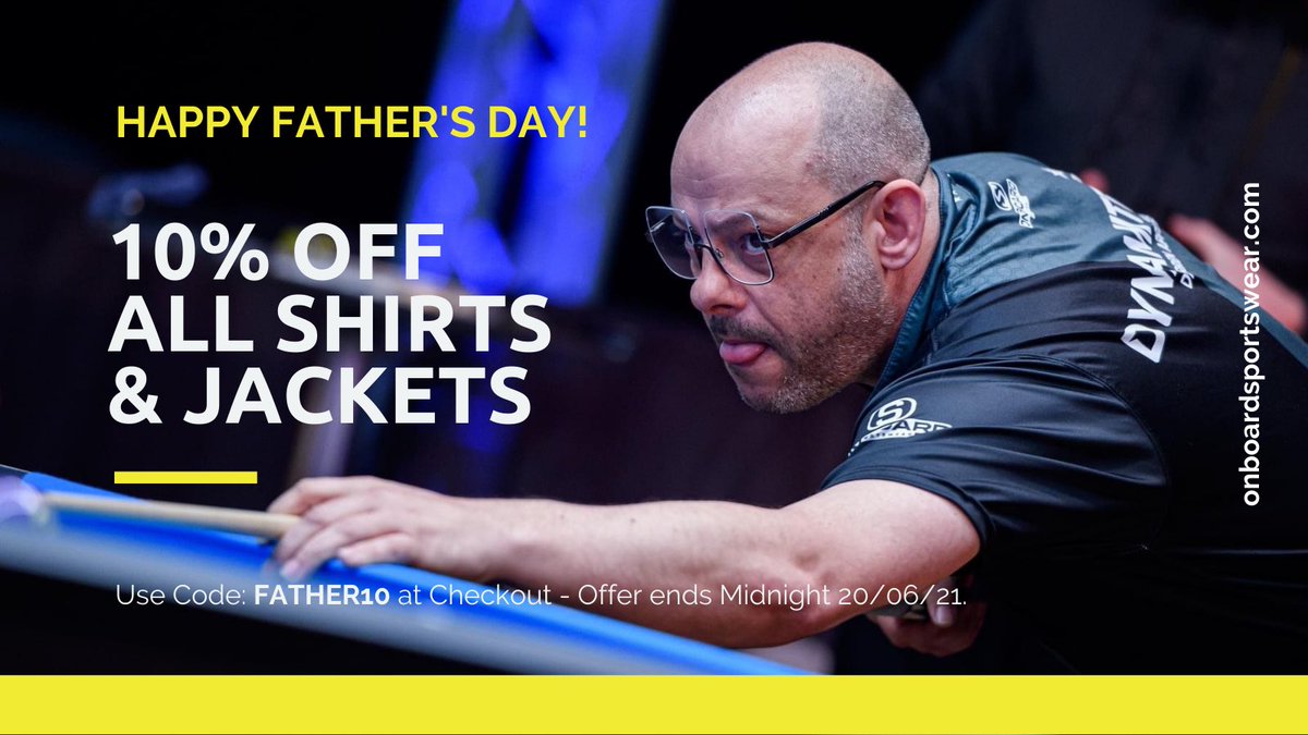 Looking to treat that special someone this Fathers Day weekend? Then why not buy them their very own custom OS Ultra Lightweight Performance Shirt or Jacket. 

For this weekend only - Use Code: FATHER10 at Checkout to get 10% across all our products.