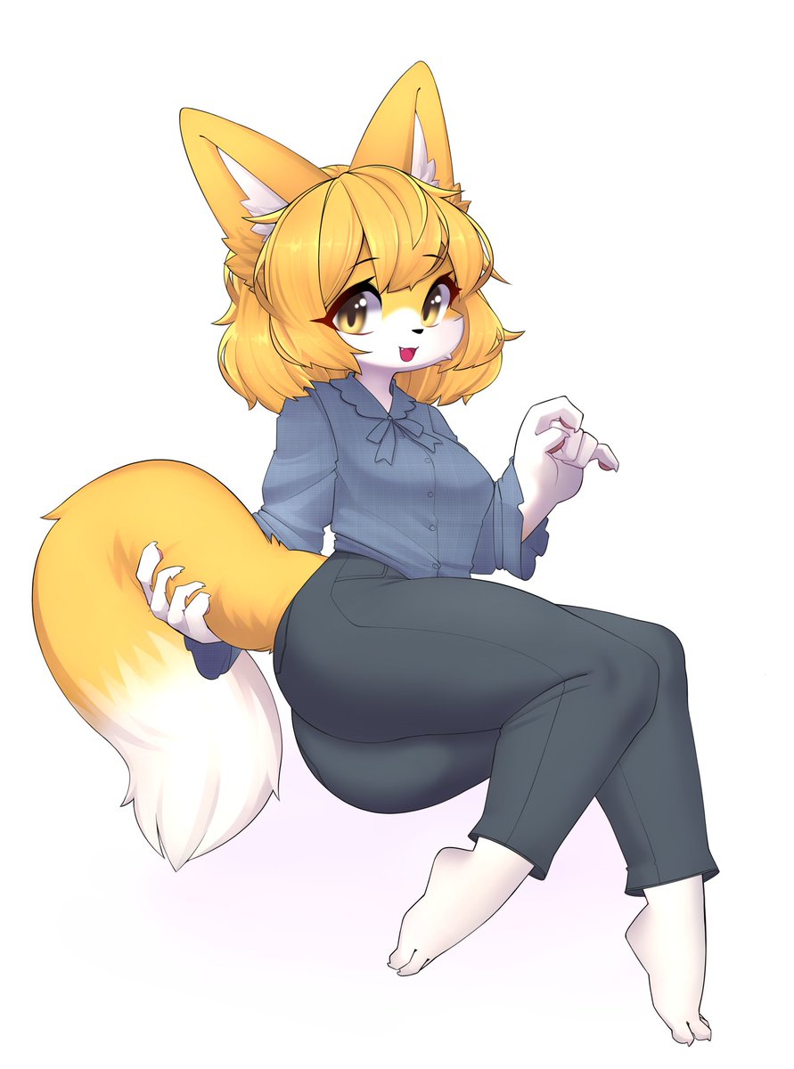 You wanna touch my taill?
Sure!