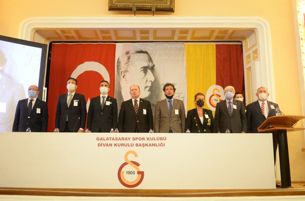 GalatasaraySK's tweet photo. Galatasaray Spor Kulübü "Olağan Seçim Genel Kurul Toplantısı” Galatasaray Lisesi Tevfik Fikret Salonu’nda başladı. #Seçim2021 https://t.co/xwzXm55p3s