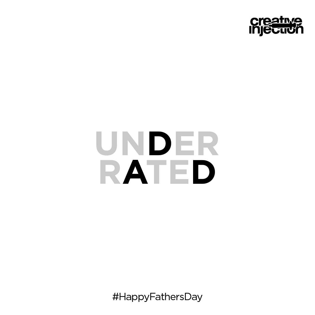 injection100's tweet photo. They don’t say it aloud, but are always around. They have their ways to show their affection, yet are seldom talked about for their contribution.
An ode to all the #fathers who do it all to protect, guide &amp; shape our lives - our forever top rated heroes!
Wishing #HappyFathersDay https://t.co/ItC12c5uTk