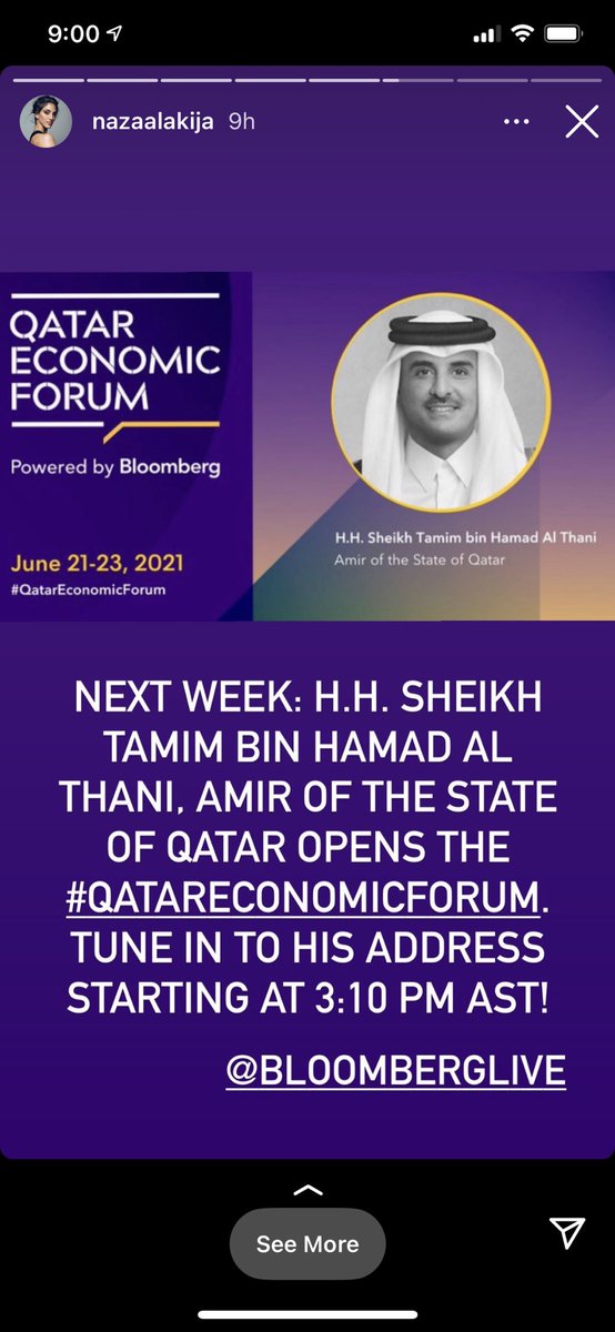 dalia_alkhalaf's tweet photo. Very honored that our Amir, H.H. Sheikh @TamimBinHamad Al Thani will be opening the first Qatar Economic Forum on 21st of June 2021 powered by @BloombergLive #qatar #Qatar2022 #vision2030 #future #amirofqatar #economy #globaleconomy #LeadershipMatters https://t.co/s4o8NEgm0w