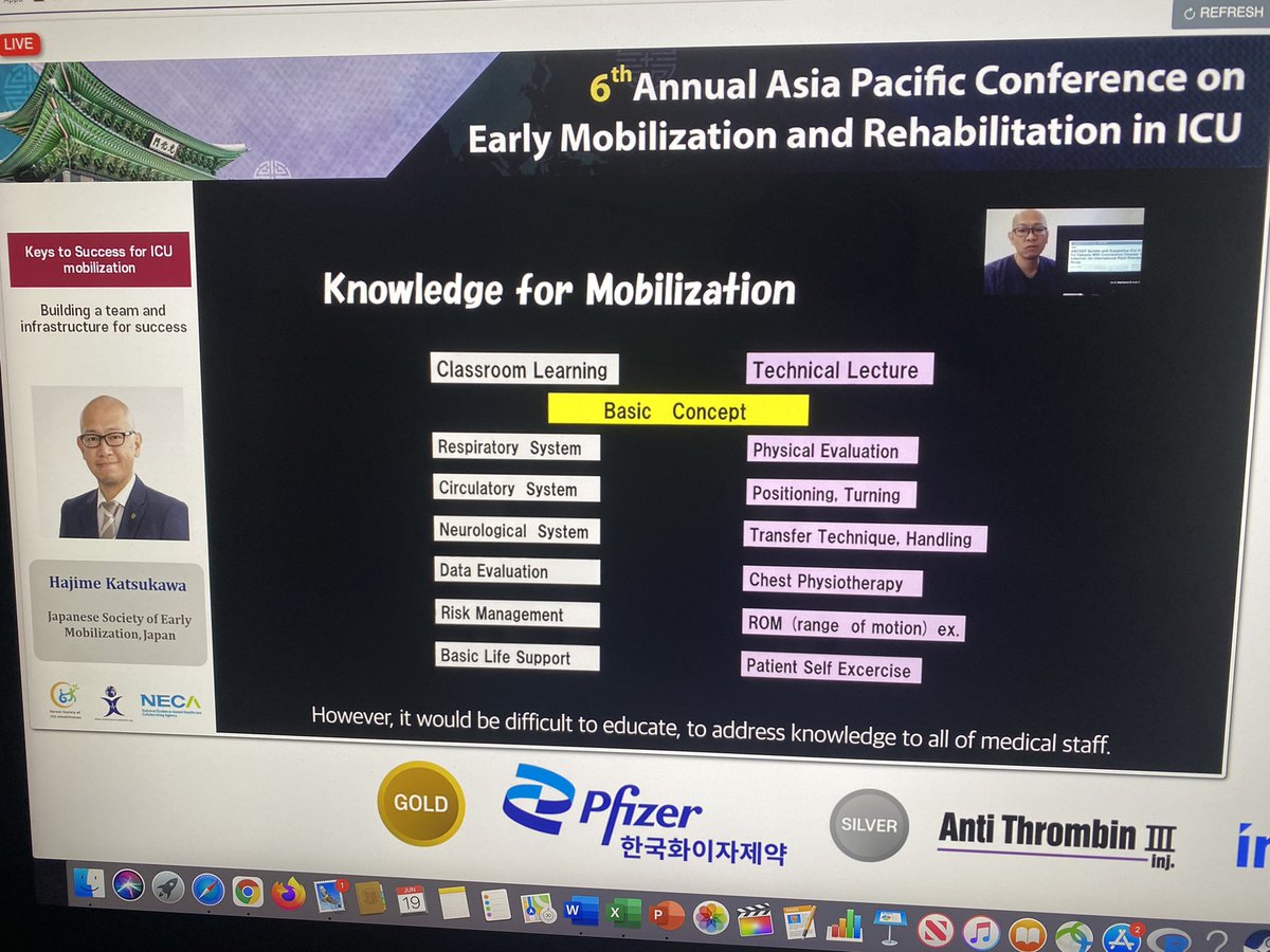 Different ways to get adequate knowledge and competency for #icurehab from <a href="/DrKatzKatsukawa/">Hajime Katsukawa</a> at <a href="/2021Icu/">ICU-REHAB 2021</a>