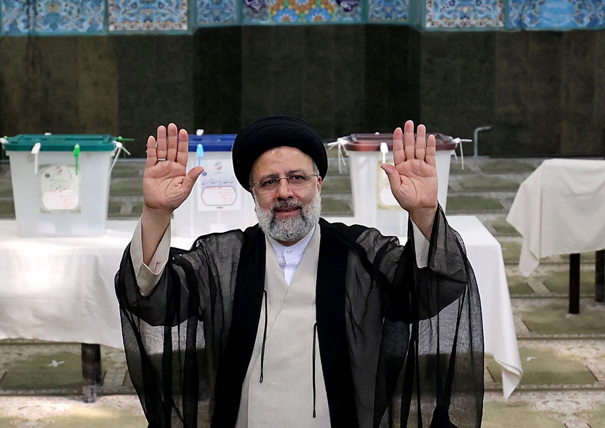 عاجل ابراهيم رئيسي يفوز بالانتخابات الرئاسية في إيران بنيله 62% من الأصوات (نتائج أولية رسمية)