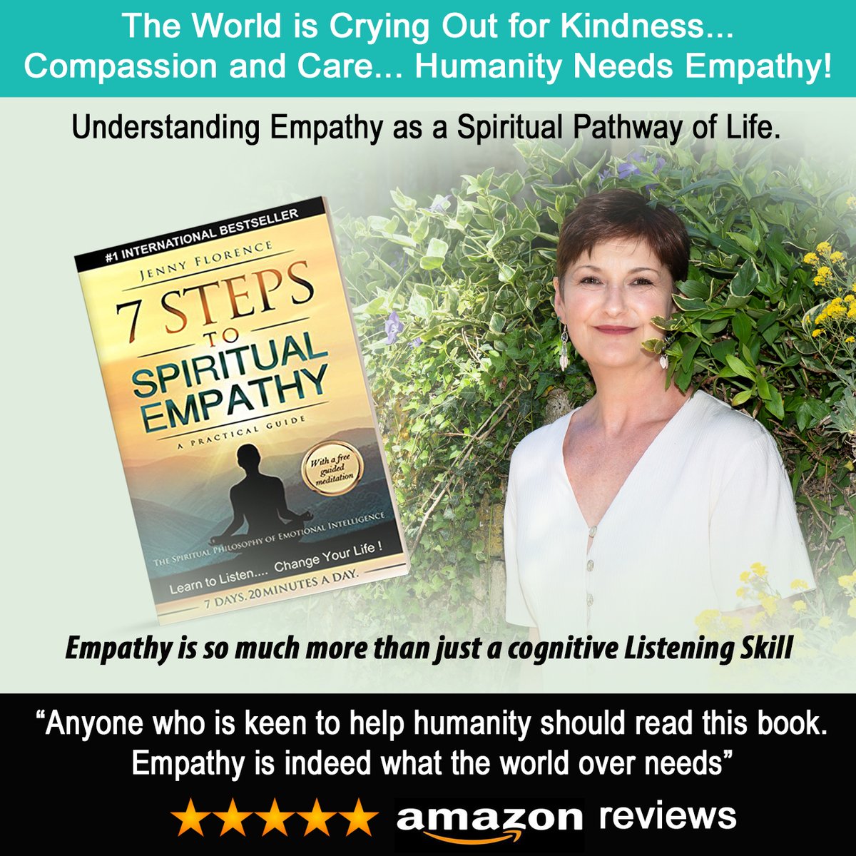 I wrote this book in Meditation
https://t.co/Z3CtM7lF4b

A 7 day series of Empathy Meditations is available Free of Charge in the https://t.co/8pEpyhi8xM Library

They are part of my personal contribution to bring positive change into the world through the development of Empathy https://t.co/QFCHMzdhJq