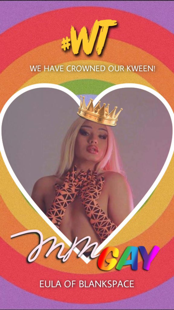 WeekendTawanan's tweet photo. Congratulations @EulaHoopx for winning MMGay: Matalak at Maangas na Gay 2021. May your reign be fruitful and rewarding for you and the people on Twitter Spaces. ๐ #WTWideOpen #DurexPride2021 #AlwaysComePrepared https://t.co/piBSrh29XU