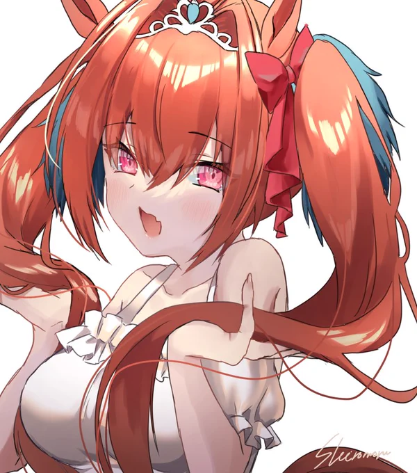 もふもふ
#ウマ娘 #ダイワスカーレット 