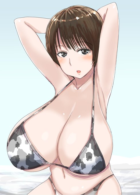 #もう一度TLを牛柄ビキニでいっぱいにしたい 