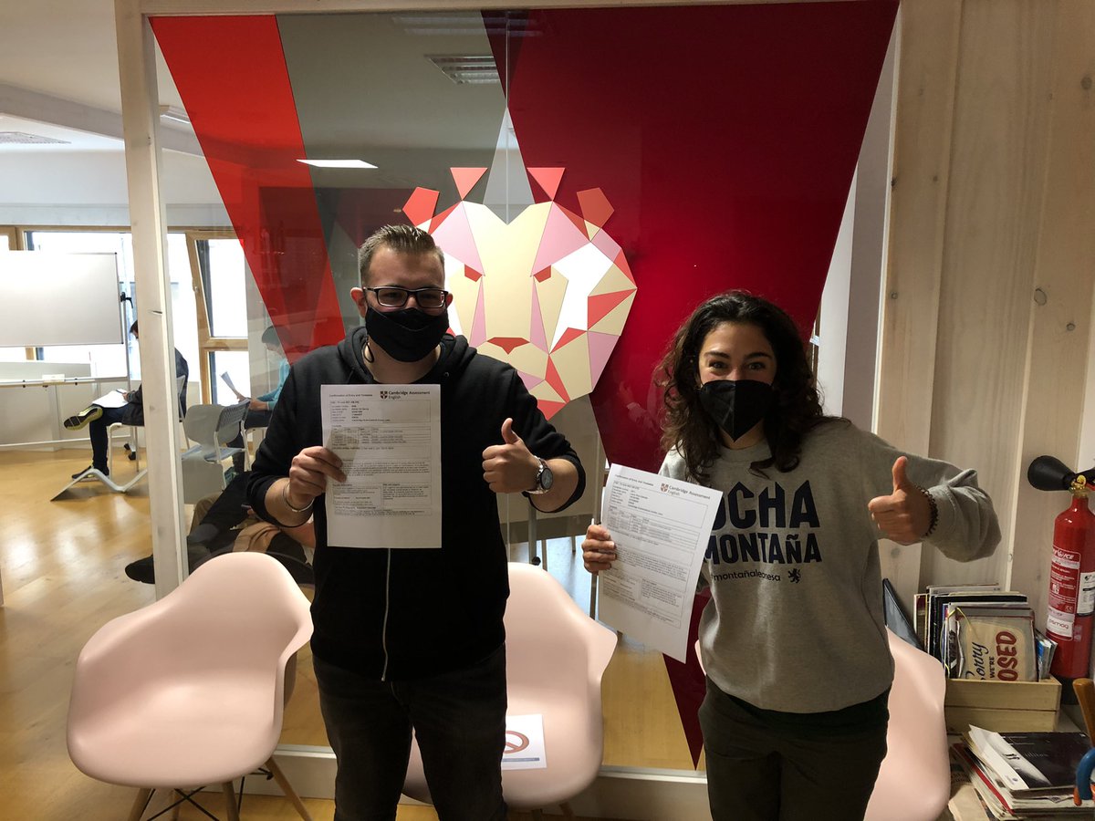 IDIOMASLEON's tweet photo. ¡Mucha suerte a todos nuestros alumnos que hoy se presentan a los exámenes #Cambridge! 🥰🥰🥰❤️❤️❤️
Good luck! 💪🏼💪🏼
#Academia #Idiomas #LeonEsp #IdiomasLeon #Cambridge https://t.co/zYsCktQpK7