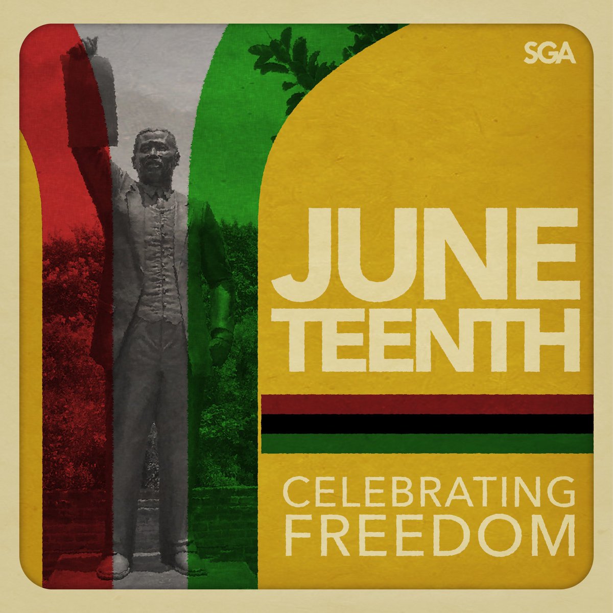 A Celebration of Freedom for All. On June 19th, 1865; news of emancipation reached the Texas city of Galveston. And as that good news spread, we began the lengthy journey of establishing freedom and equality for all. #juneteenth #freedomday