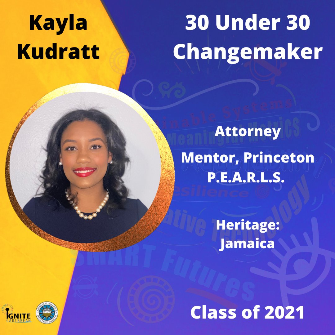 Ignite Caribbean is pleased to announce that <a href="/kaylak2kute/">Kayla</a> has been named among the top 30 Under 30 Changemakers for 2021. Congratulations! Our awardees will be honored on June 19 on Facebook Livestream <a href="/CaribMonth/">Carib-American Month</a> at 12:30pm EST.
#CAHM
#ncahm2021
#ignitecaribbeanhonoree